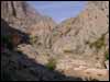 The Çekerek Irmak flowing through the Kazankaya Canyon. A part of the late defences 